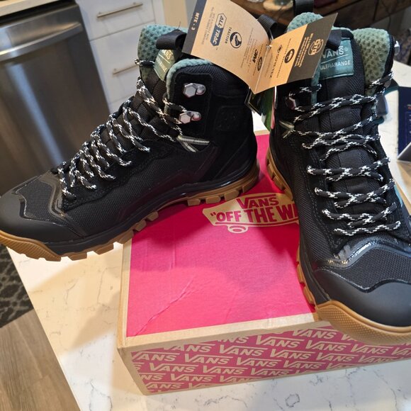 VANS UltraRange EXO Hi Gore-Tex MTE-3 Waterproof Black Duck Green Men's Size 8 - Picture 2 of 10